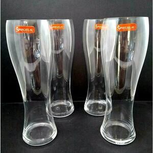 Spiegelau Tall Pilsner Beer Glasses Set Of 4